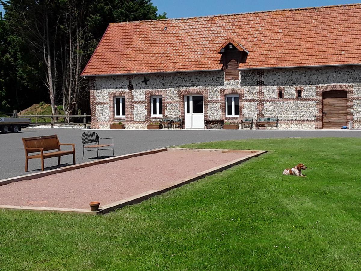 La Grange Aux Hortensias Thiergeville Exteriér fotografie