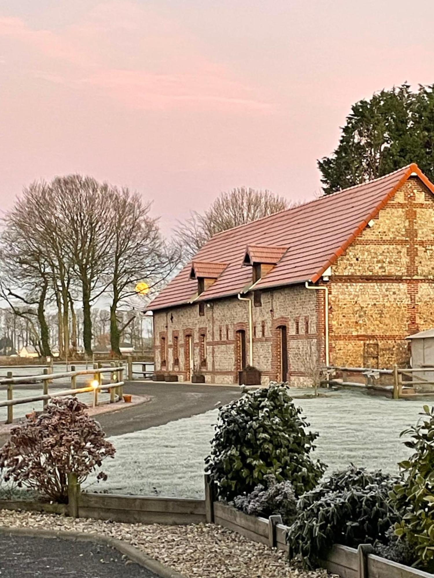 La Grange Aux Hortensias Thiergeville Exteriér fotografie